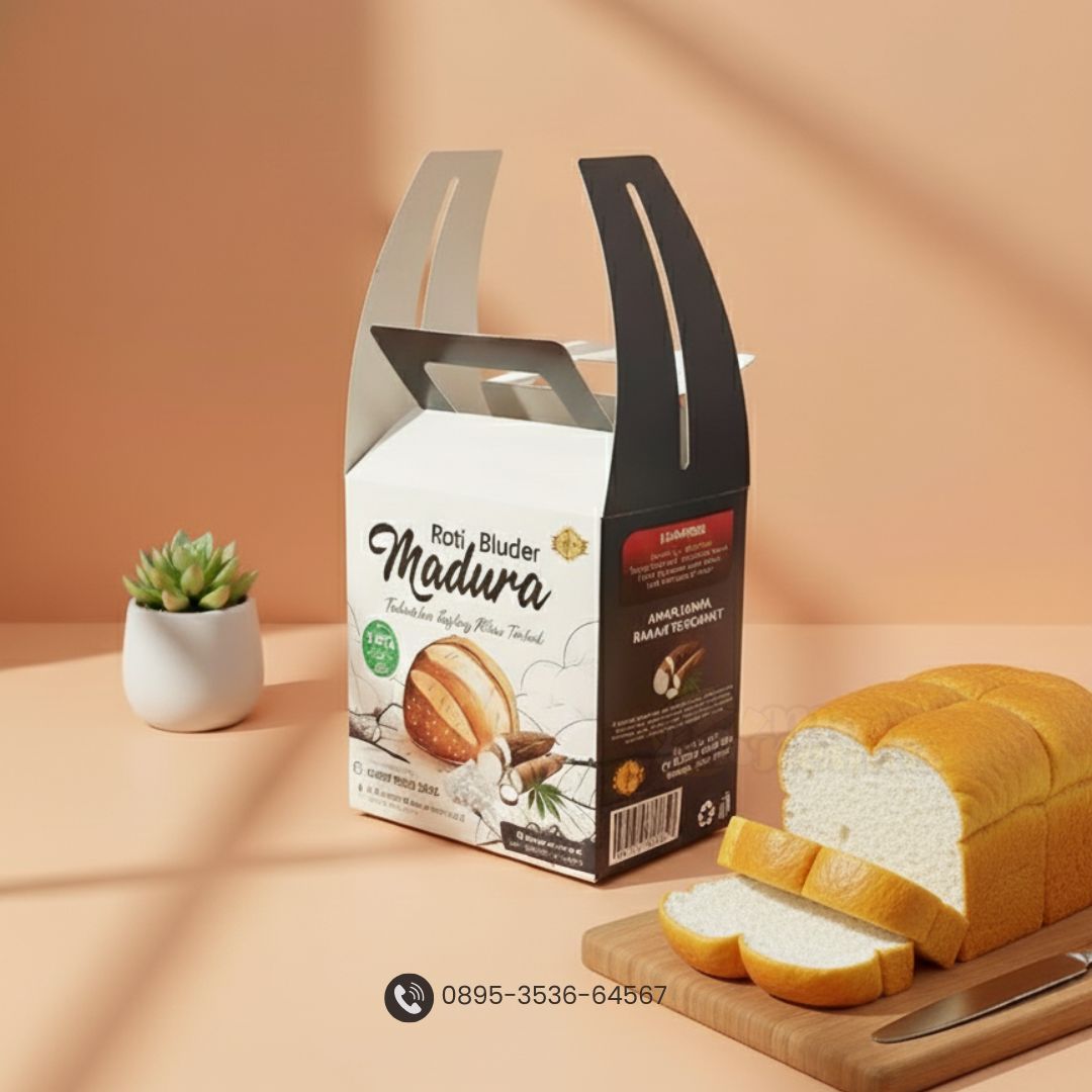 Foto Kemasan Bluder - Percetakan Kemasan Box Makanan Surabaya Mas Kemas