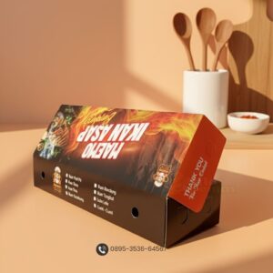 Foto Kemasan Ikan Asap - Percetakan Kemasan Box Makanan Surabaya Mas Kemas
