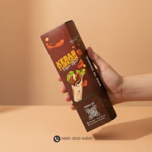 Foto Kemasan Kebab - Percetakan Kemasan Box Makanan Surabaya Mas Kemas