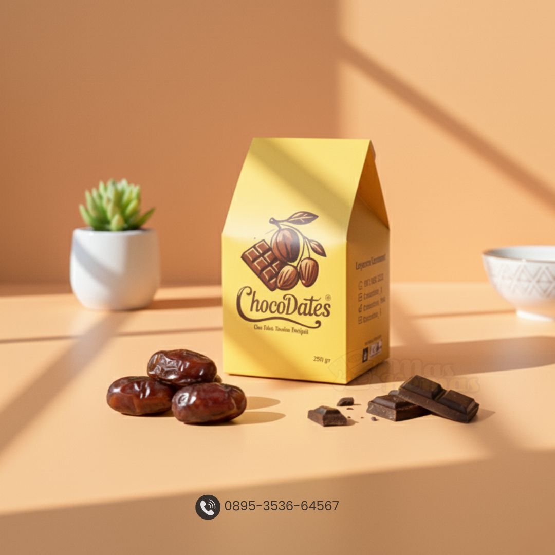 Foto Box Choco - Percetakan Kemasan Box Makanan Surabaya Mas Kemas