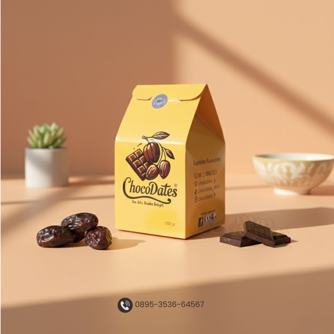 Foto Box Choco - Percetakan Kemasan Box Makanan Surabaya Mas Kemas