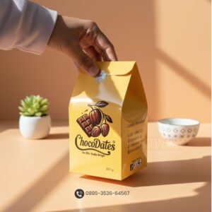 Foto Box Choco - Percetakan Kemasan Box Makanan Surabaya Mas Kemas